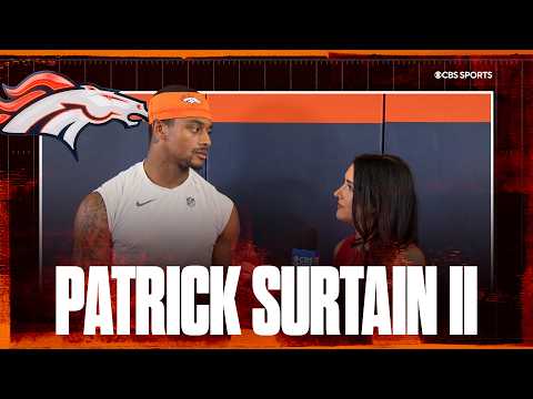 Patrick Surtain II on NFL's top-5 CBs, reuniting with Jaylen Waddle & Bo Nix's improvements