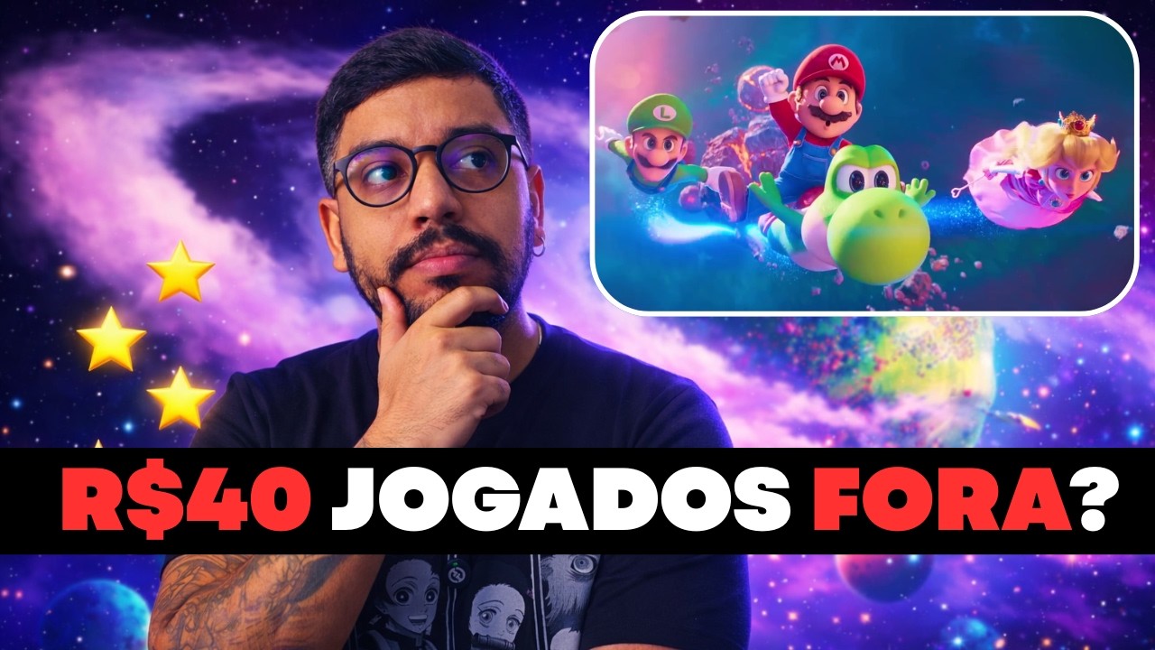 Super Mario Galaxy: O Filme | Vale a pena pagar o ingresso? | CRÍTICA JUSTA E SINCERA