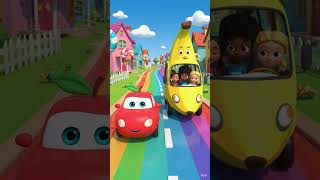 ✨Banana Bus &amp; Fruit Cars Adventure | Fun Kids Cartoon Story 🌈