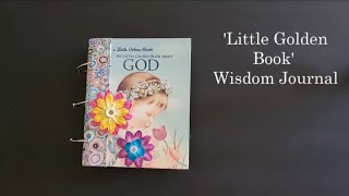 Little Golden Book Wisdom Journal Pinkpurple