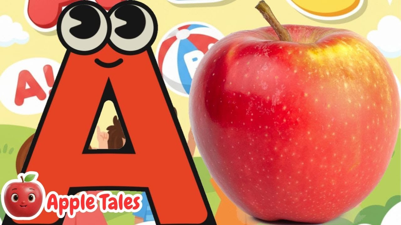Phonics Song with TWO Words - A For Apple - ABC Alphabet Songs with ...