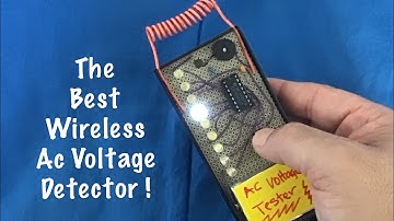 The Best Wireless Ac Voltage Detector with Schematic