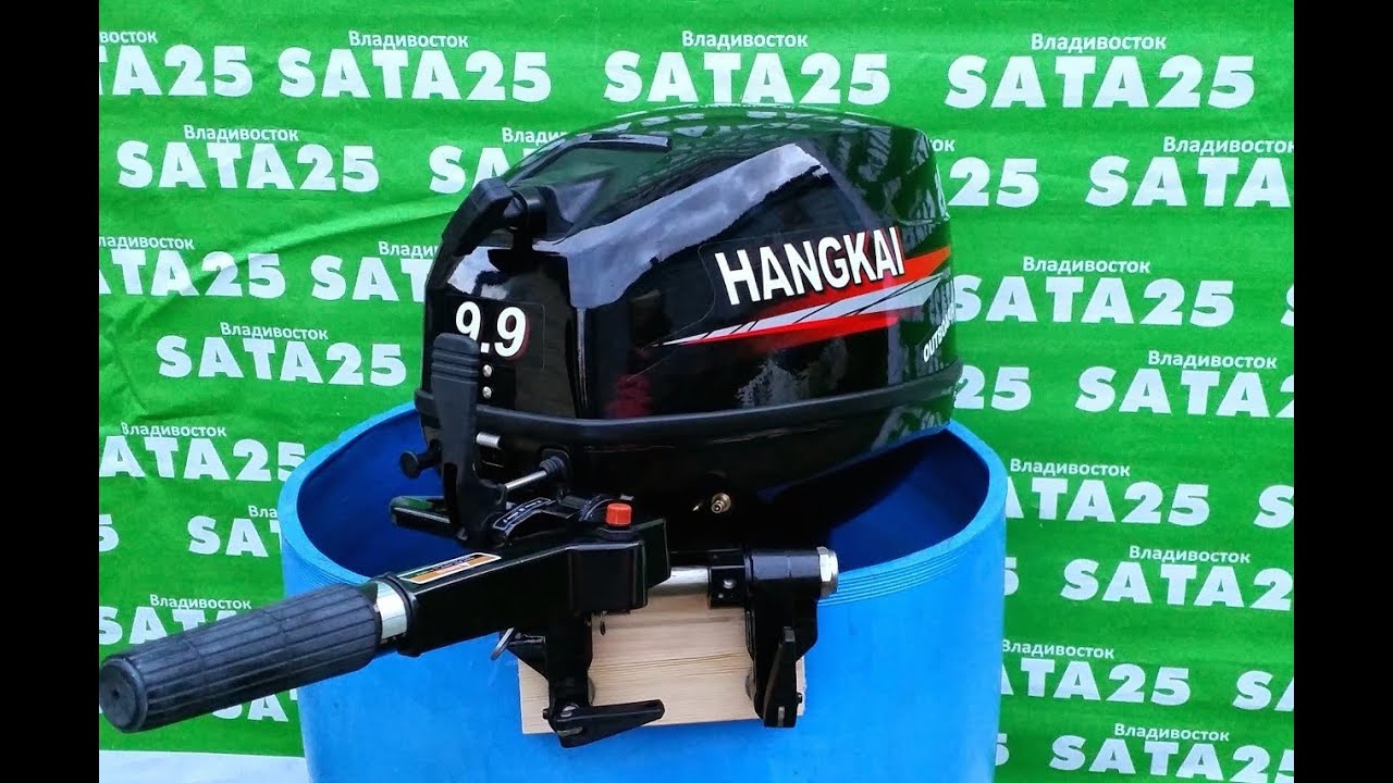 Обкатка мотора hangkai