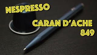 CARAN D'ACHE 849 × Nespresso Capsule カランダッシュ849ボールペン ballpoint pen