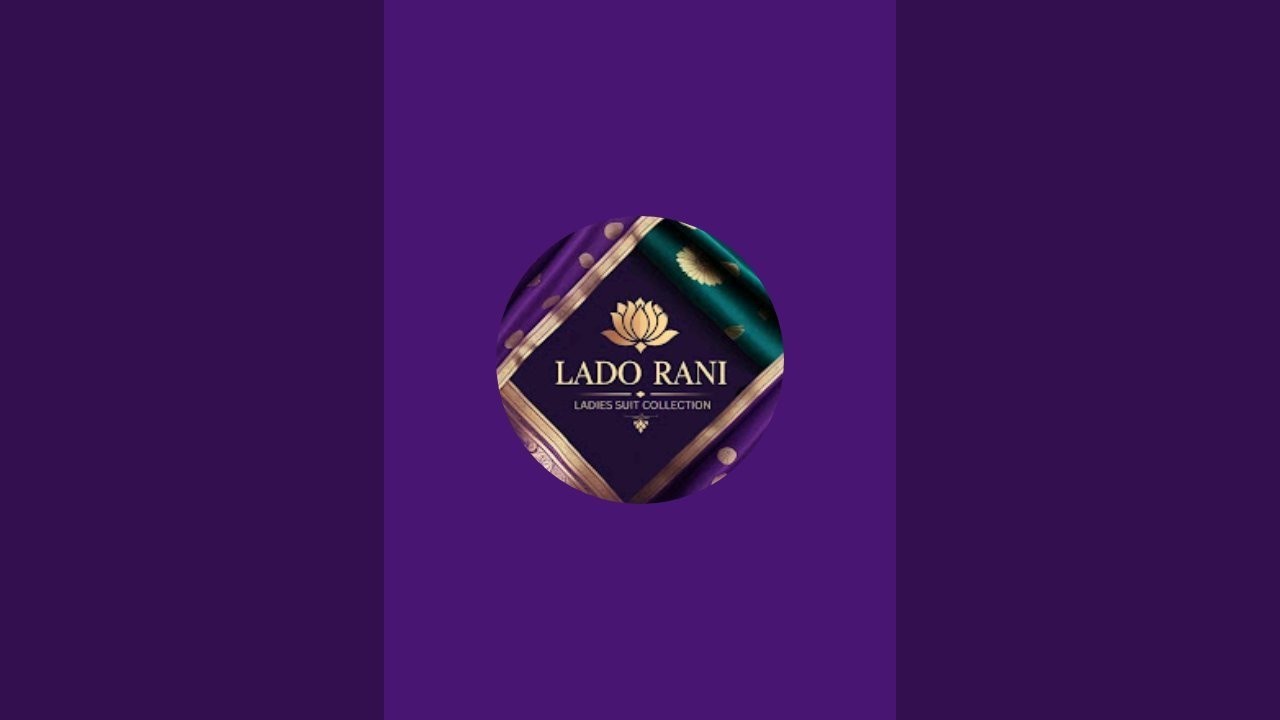 Lado Rani Suit Collection is live - YouTube