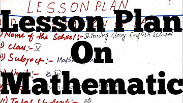 LESSON PLAN ON MATHES | EVEN AND ODD NUMBERS | D. EL. ED LESSON PLAN ON ODD AND EVEN  NUMBERS