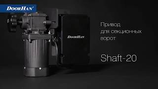 видео Электропривод Shaft-20KIT для бытовых секционных ворот