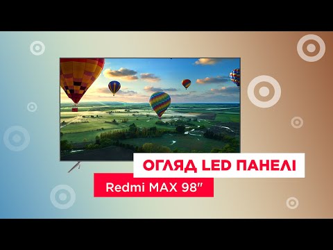 Обзор Led-Панели Redmi Max 98 | Телевизор 98 Дюймов