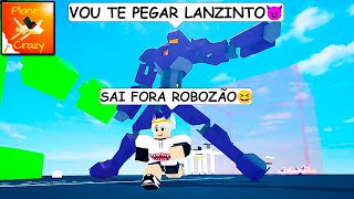 Ele Construiu um Super Robô Nesse Simulador de Construção do Roblox Roblox