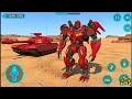 Red Police Tank Robot Multiple Transform: Tank Transformer Wars Game 2026 - Android Gameplay