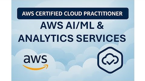 🤖 AWS AI/ML & Analytics Services (Domain 3): SageMaker, Lex, Athena & More Explained