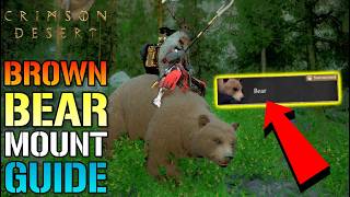 Crimson Desert: EASY Brown Bear Mount Guide! How To Get This Mount TODAY (Location Guide)