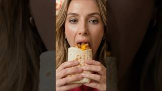 Eating Extra Crispy Spicy Chicken Zinger Wrap ASMR#ASMR #FoodASMR #ZingerWrap #Crunch #ViralShorts