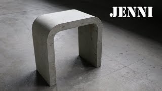 design concrete chair