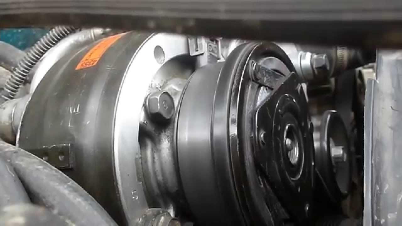 Chevrolet S10 A/C compressor clutch noise. - YouTube