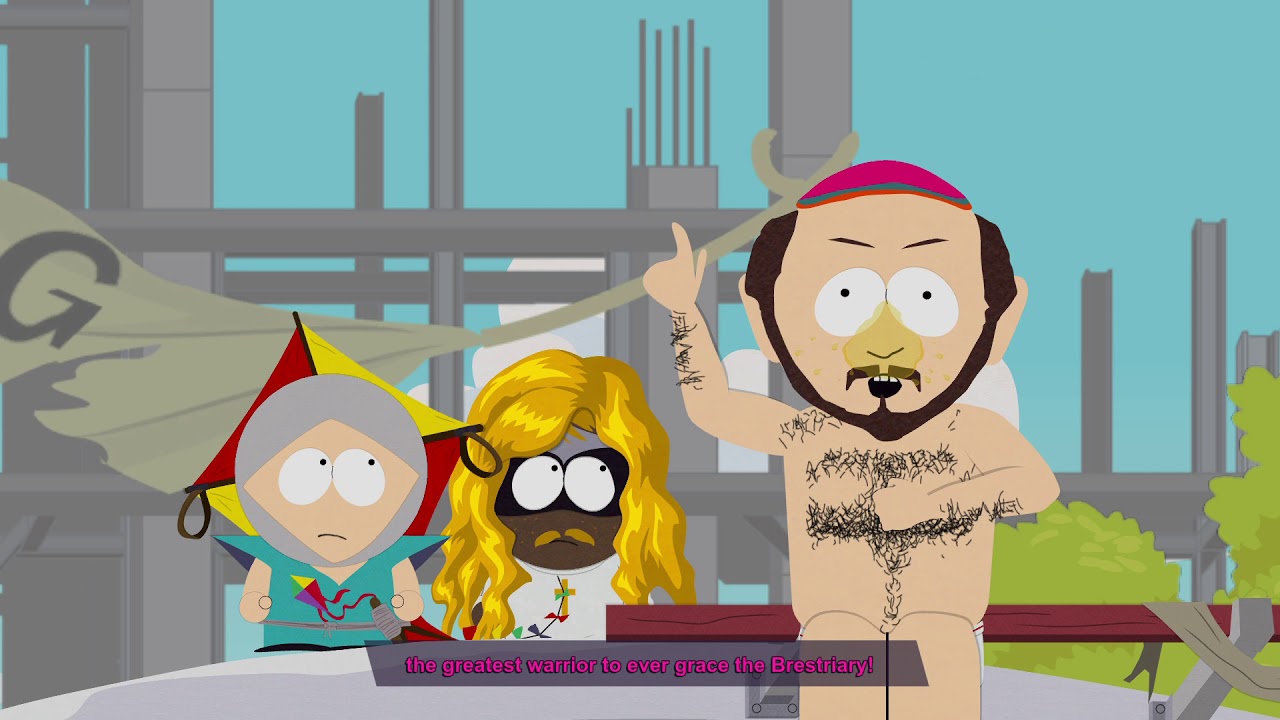 south park the fractured but whole kyle schwartz fight gameplay