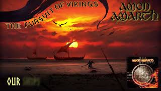 Amon Amarth - The Pursuit of Vikings (lyrics on screen)