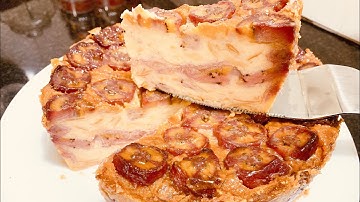 Cách làm bánh chuối nướng không cần bột, bánh thơm ngon ăn là ghiền