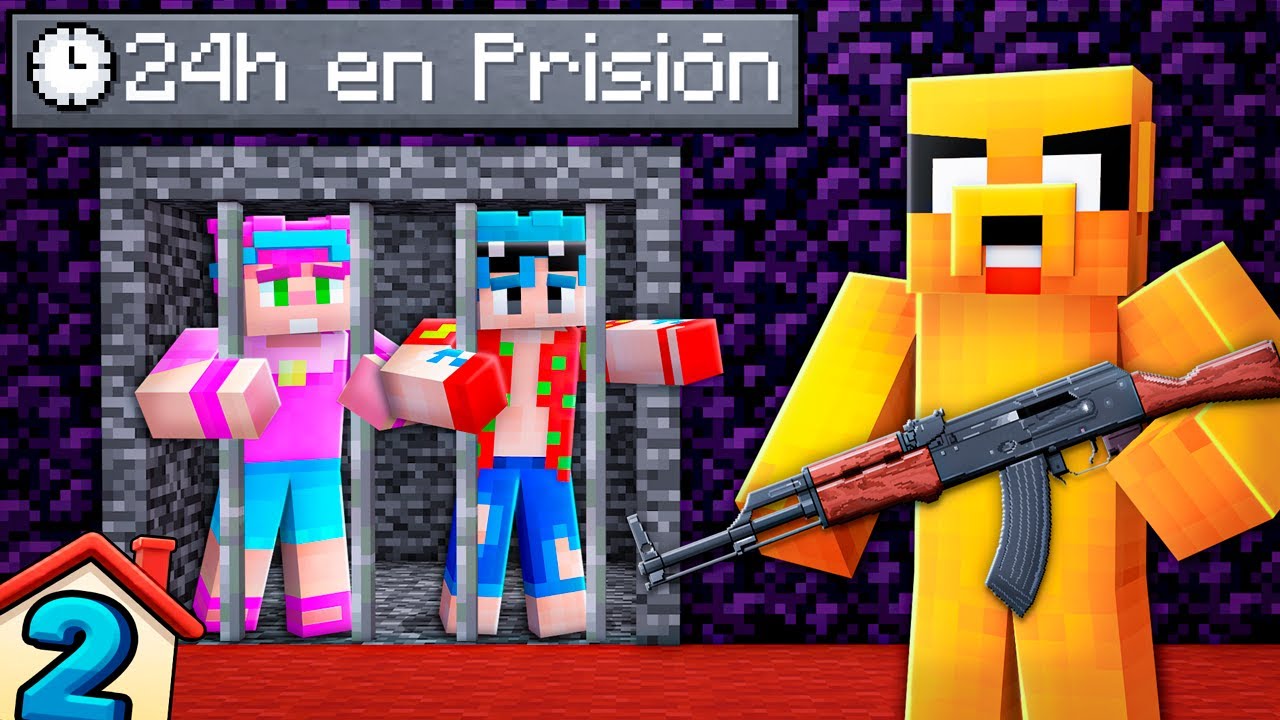 ¡ATRAPÉ a mis VECINOS en la PRISIÓN DE MÁXIMA SEGURIDAD! 😂👮 LOS VECINOS #2 (Mikecrack)