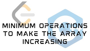 LeetCode 1827 : Minimum Operations to Make the Array Increasing | Solution in C++