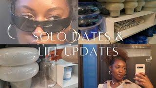 Solo Dates & Life Updates | VLOG | Shop With Me for Home Decor | Interior Design School Updates