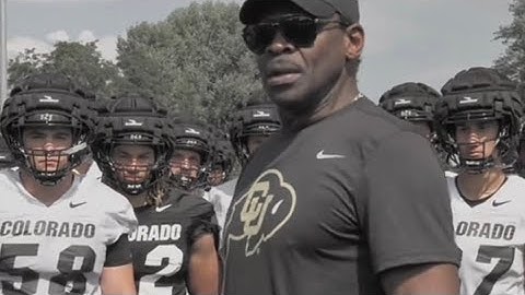 Michael Irvin Gives Intense Speech With The Colorado Football Team