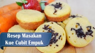 RESEP KUE CUBIT PRAKTIS NO MIXER, TAKARAN SENDOK