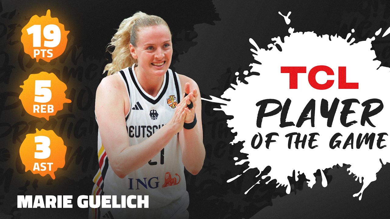 🇩🇪 Marie Gulich (19 PTS) | TCL Player Of The Game | GER v KOR | FIBA Women's World Cup 2026