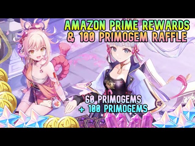 Free 60 Primos from  Prime Gaming : r/Genshin_Impact