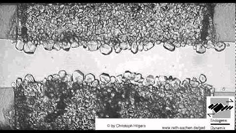 See-through reactive sealing experiments
