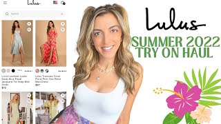 MASSIVE Lulus Summer 2022 Try On Haul *Brutally Honest*