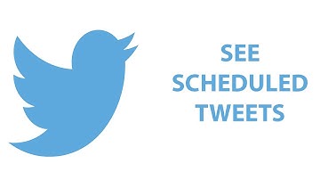 How To See Scheduled Tweets On Twitter Web