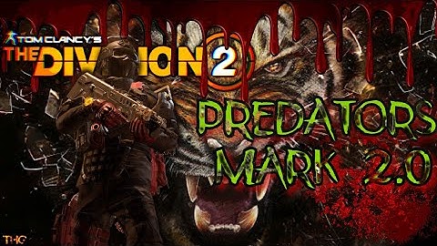 The Division 2: Predators Mark 2.0 | 773k Bleed Dmg | PvE