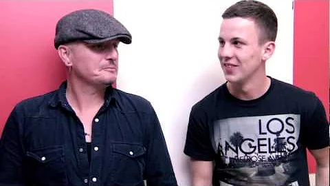 Derek Power exclusive backstage interview
