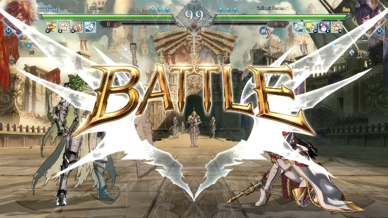 Granblue Fantasy Versus: Rising - Ilsa Match Exhibition 5