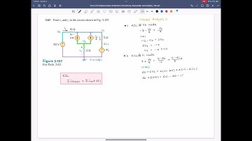 Problem 3.63 (2) Nodal Analysis, Fundamentals of Electric Circuits, 7th ed, Alexander / Sadiku