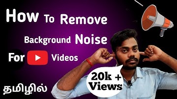 How To Remove Background Noise from Video on Mobile using AudioLab app | Tamil