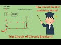 How Circuit Breaker and Relay Works? Trip Circuit of Circuit of Circuit Breaker|