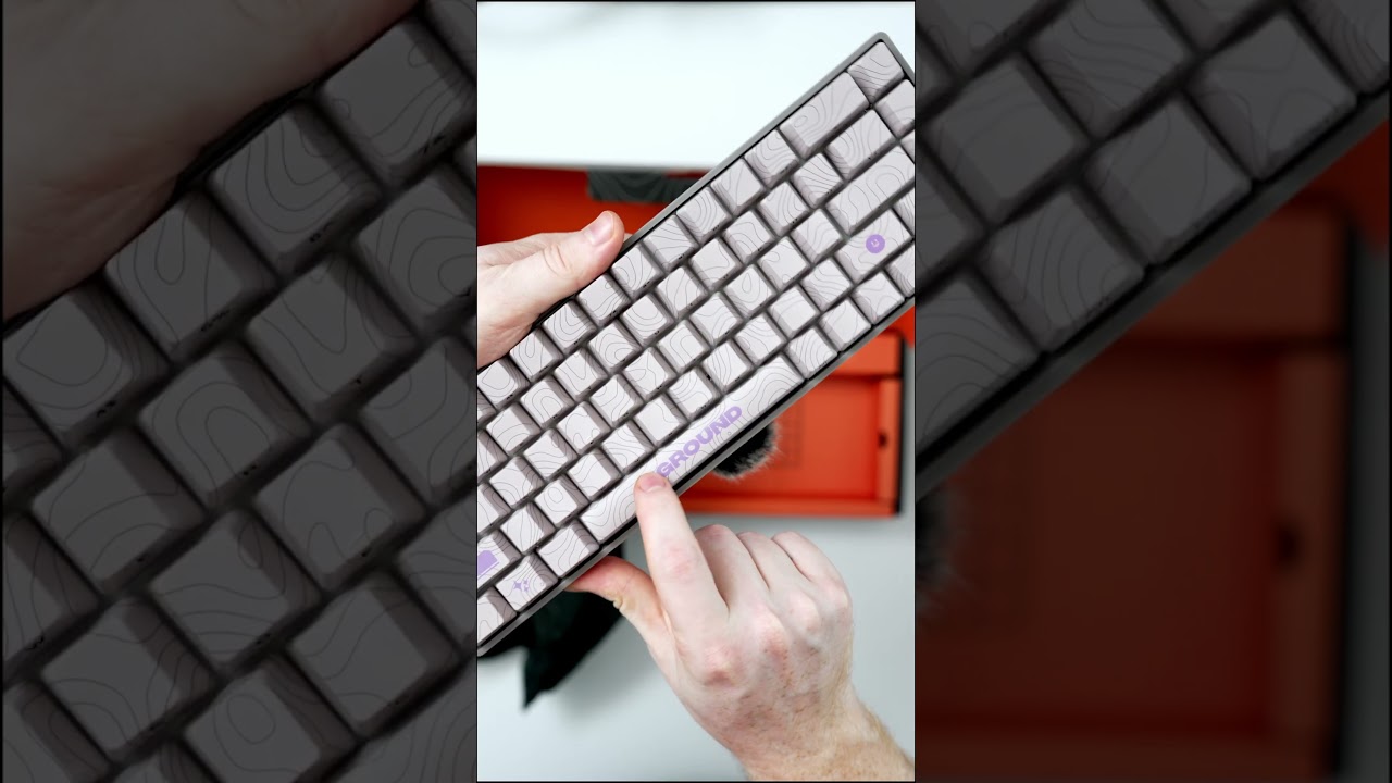 ASMR Unboxing the Super Retro Performance 65 Keyboard from Higround