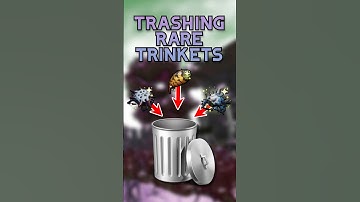 Trashing RARE Grounded TRINKETS?!