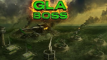 GLA BOSS vs 7 CHINA BOSS - Command & Conquer Generals Apocalyptic