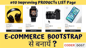 #10 E-Commerce Online Business Website Store From Scratch Profitable Highly Convertible Landing Page