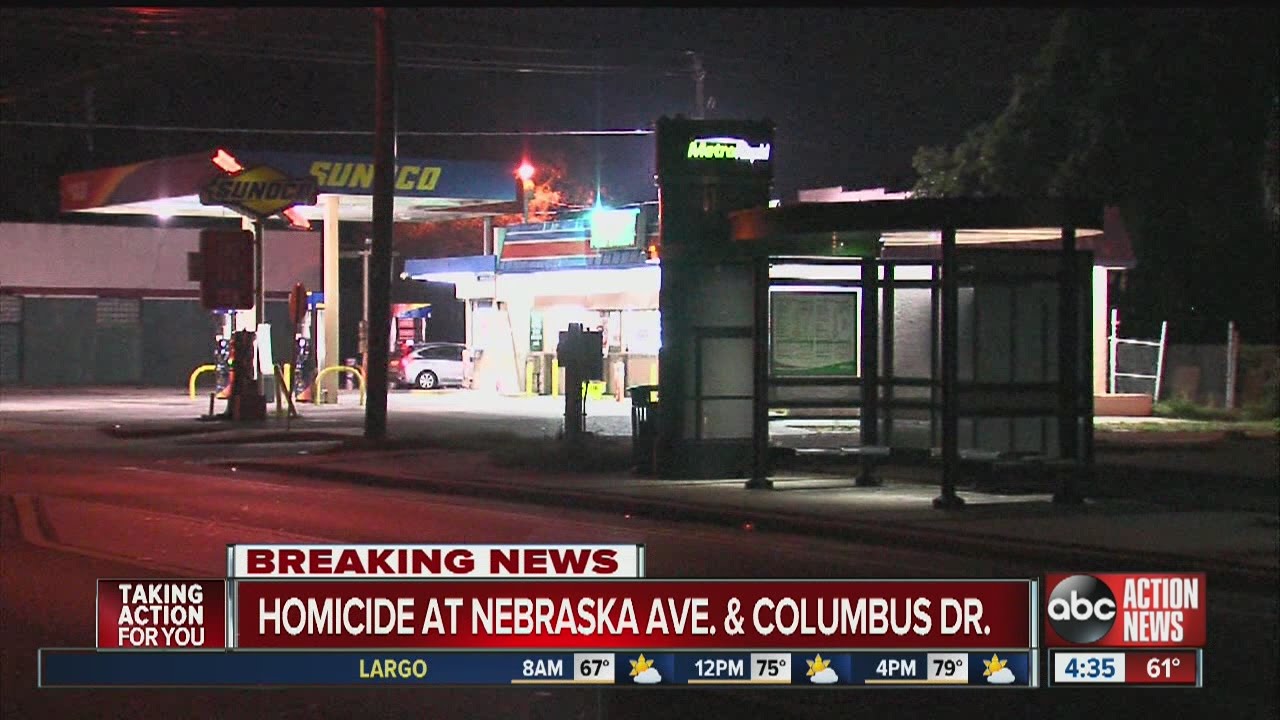 Homicide at Nebraska Ave. and Columbus Dr.