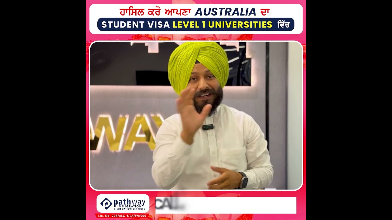 Get Your Australia Student Visa for LEVEL 1 Universities