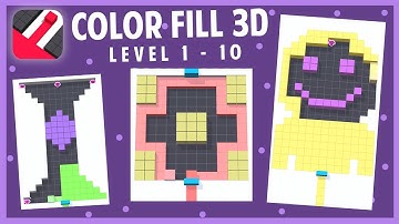 COLOR FILL 3D (level 1-10)