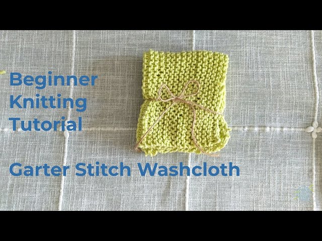 Beginner Knitting Kit - Knit Simple, Practical Washcloths – mindfulknits