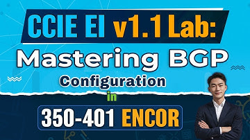 Mastering BGP Configuration in 350-401 ENCOR with EXPERT Strategies
