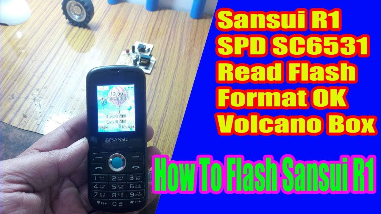 hard reset iphone Sansui R1 SPD SC6531 Read Flash Format OK Volcano Box