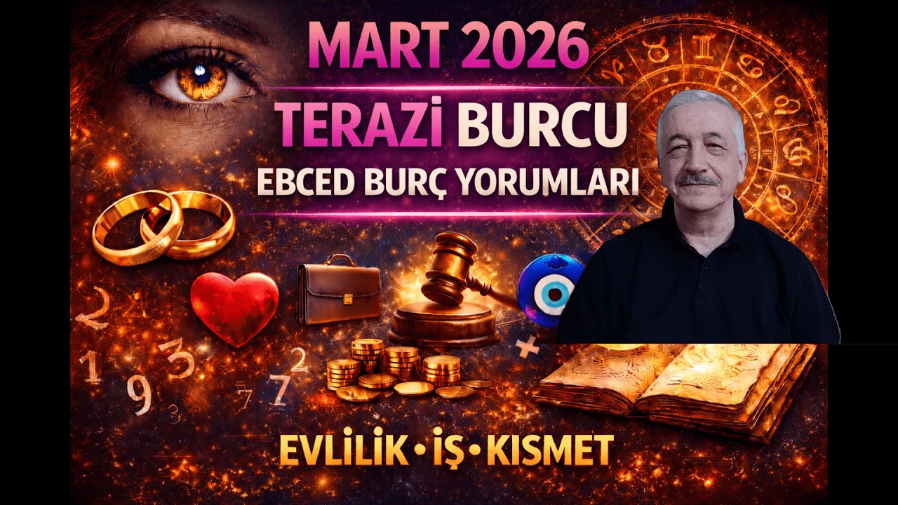 TERAZİ BURCU MART AYI 2026 EBCED HESABIYLA BURÇ YORUMU. Karar Ayı Susma Dönemi Bitiyor