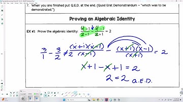 Proving trig identities lesson part 1   10 20 25
